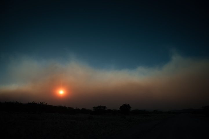 Fire storm.
