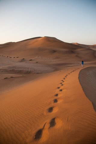 A few steps