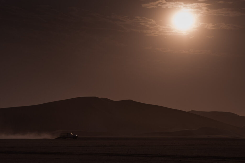 Driving Back on Wrap